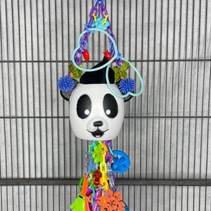 Panda Hide Out - Sugar Glider Toy, sugar bear, pouchmates, bird toy, squirrel, ferret, exotic animal, small animal toy