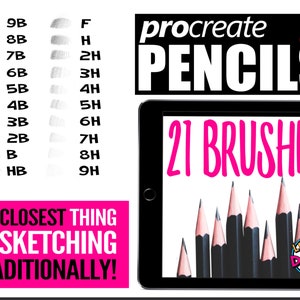 The Definitive Pencil Set for Procreate by BeeJayDeL