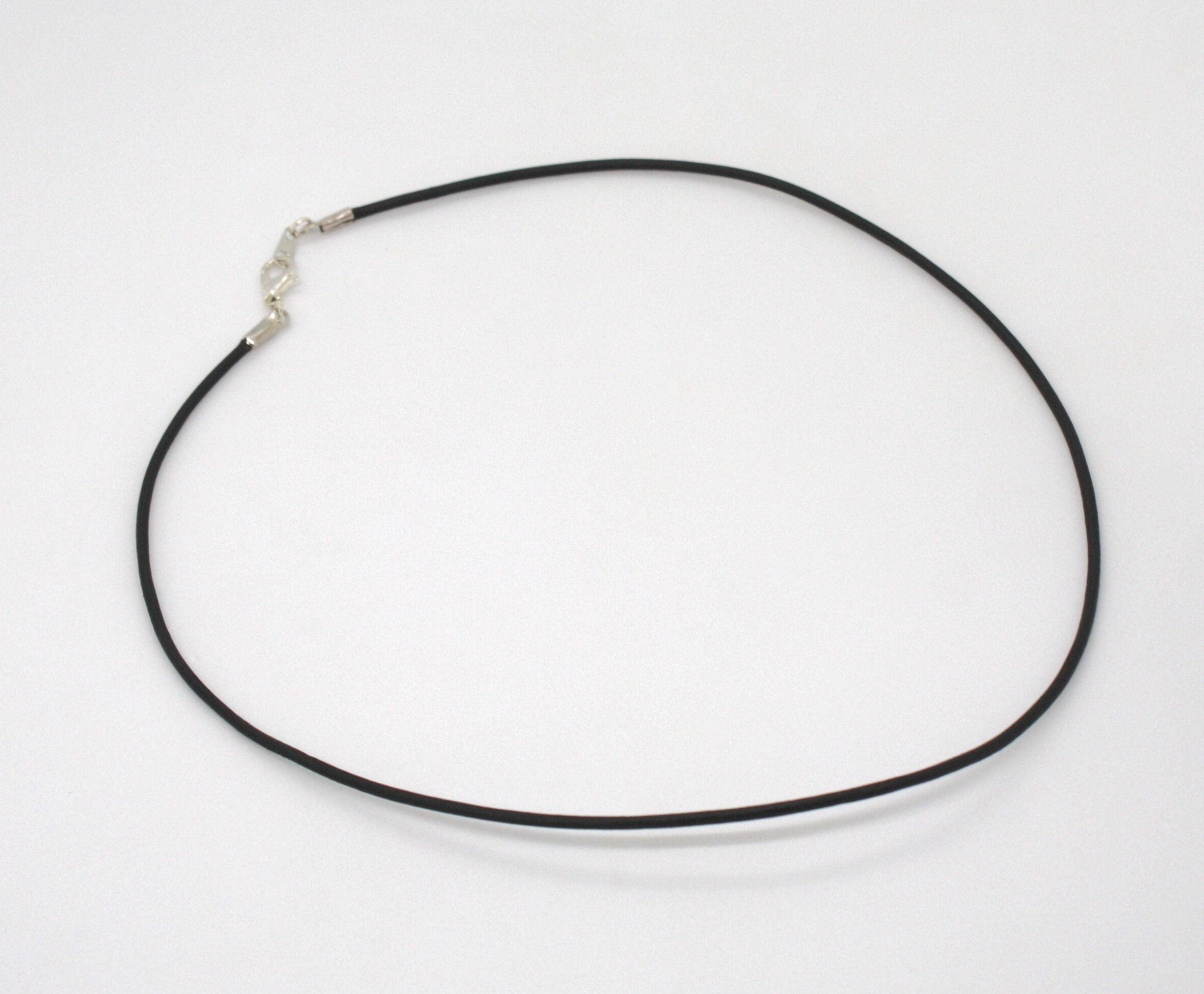 Real leather shop necklace cord