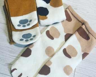 Cotton thick warm socks novelty fun gifts cats gift girls birthday stocking filler footwear womens party animal accessories unisex cat