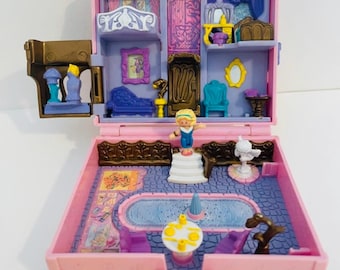 Polly en París Polly Pocket Bluebird, juego compacto coleccionable, juguetes retro vintage raros, regalo para niños, figuras de muñecas, Navidad infantil