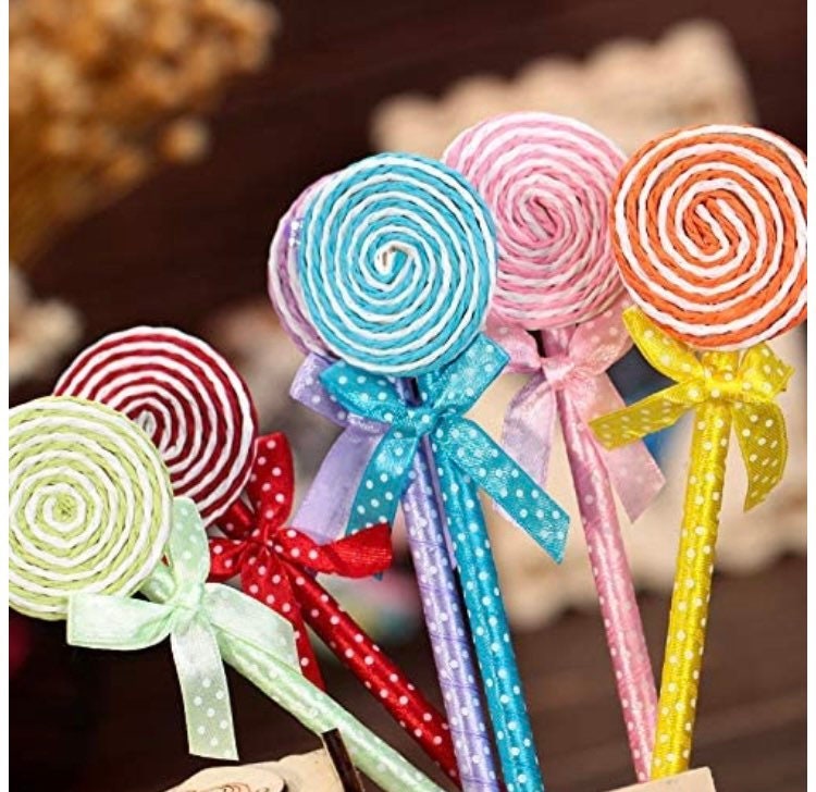 1x novelty lollipop pen home schooling lollipops part favours Etsy