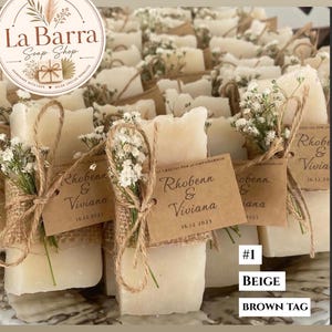 Personalized Soap Favors: Boho Wedding | Bridal Shower Gifts