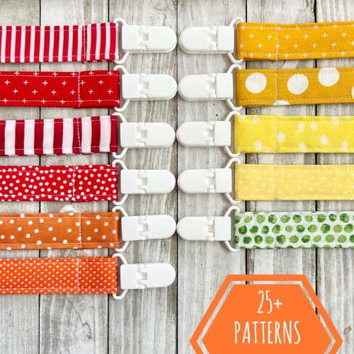 Pacifier Clip Paci Clip Soothie Clip Dummy Clip Soother Etsy