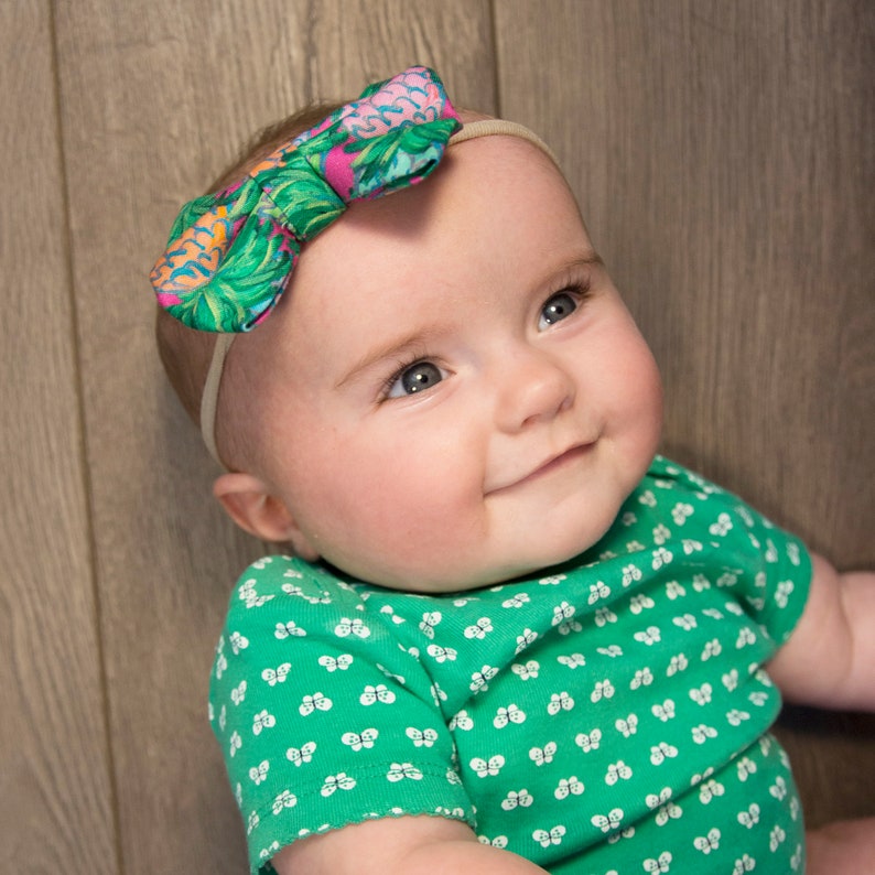 Toddler Headband Toddler Bow Colorful Bow Newborn Bow Colorful Headband Baby Bow Baby Headband Nylon Headband Helmet Bow