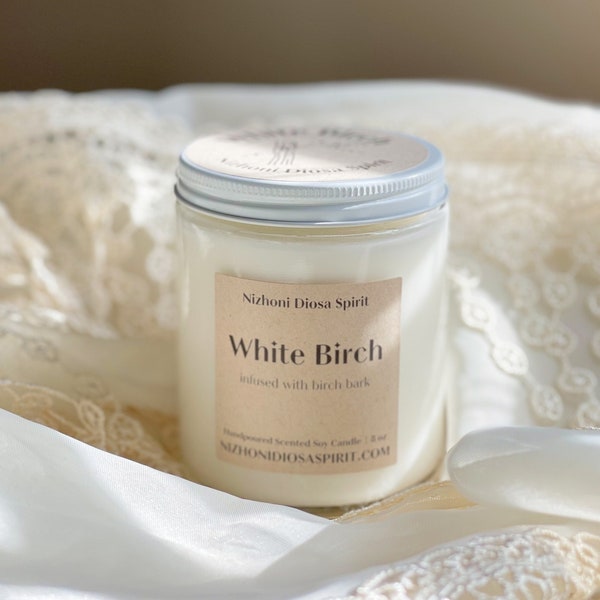 White Birch Candles Etsy