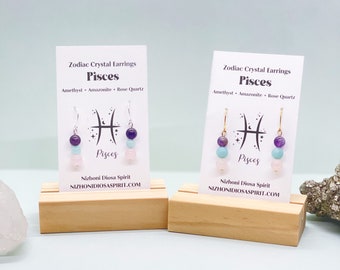 Pisces Crystal Earrings