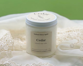 Cedar Candle | Cedar infused Candle