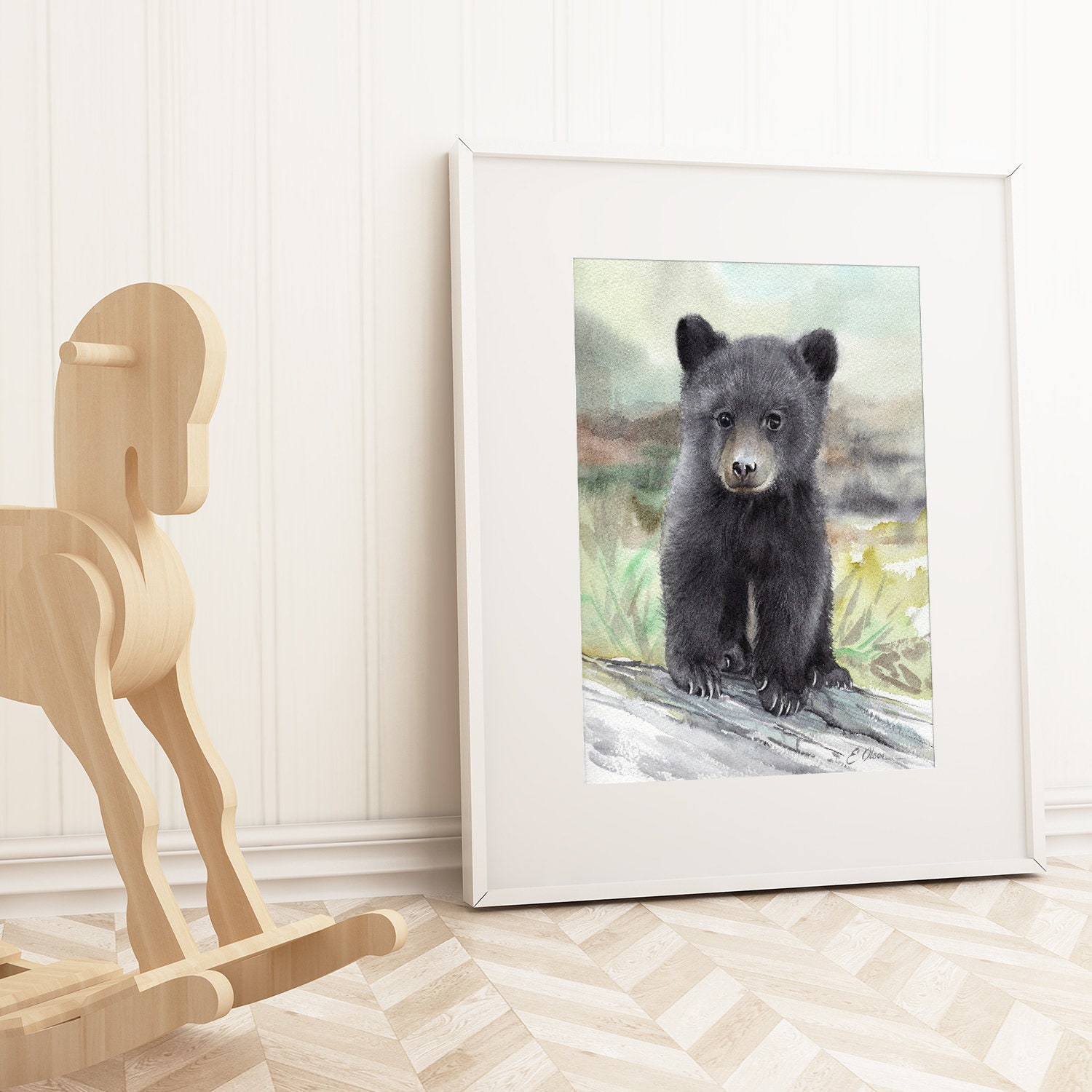 bubba bear Art Board Print for Sale by Bloom2030