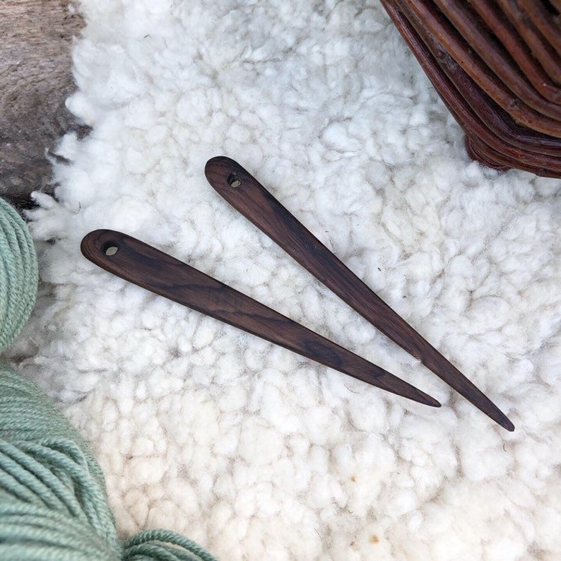 Nalbinding Needle Ancient Bog Yew over 5000 Years Old for Etsy UK