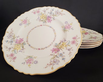 Set of 5/Briarcliff/Syracuse China/Made in America/Plates/8" Salad Plates, Set of 5