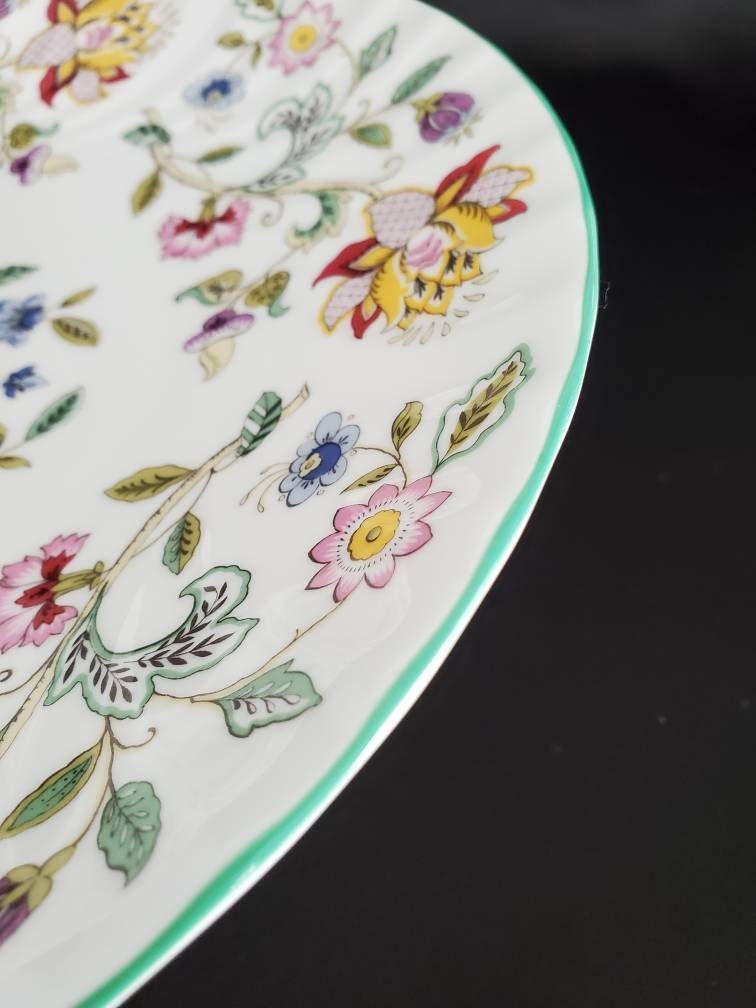 Haddon Hall/minton/1793 England/ Bone China/round Etsy