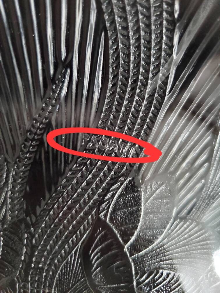 Set of 6/pasari Glass/indonesia/clear/glass/floral Etsy