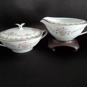 Noritake/Garland/ Pattern 5906/Superior Porcelain/Platinum Trim