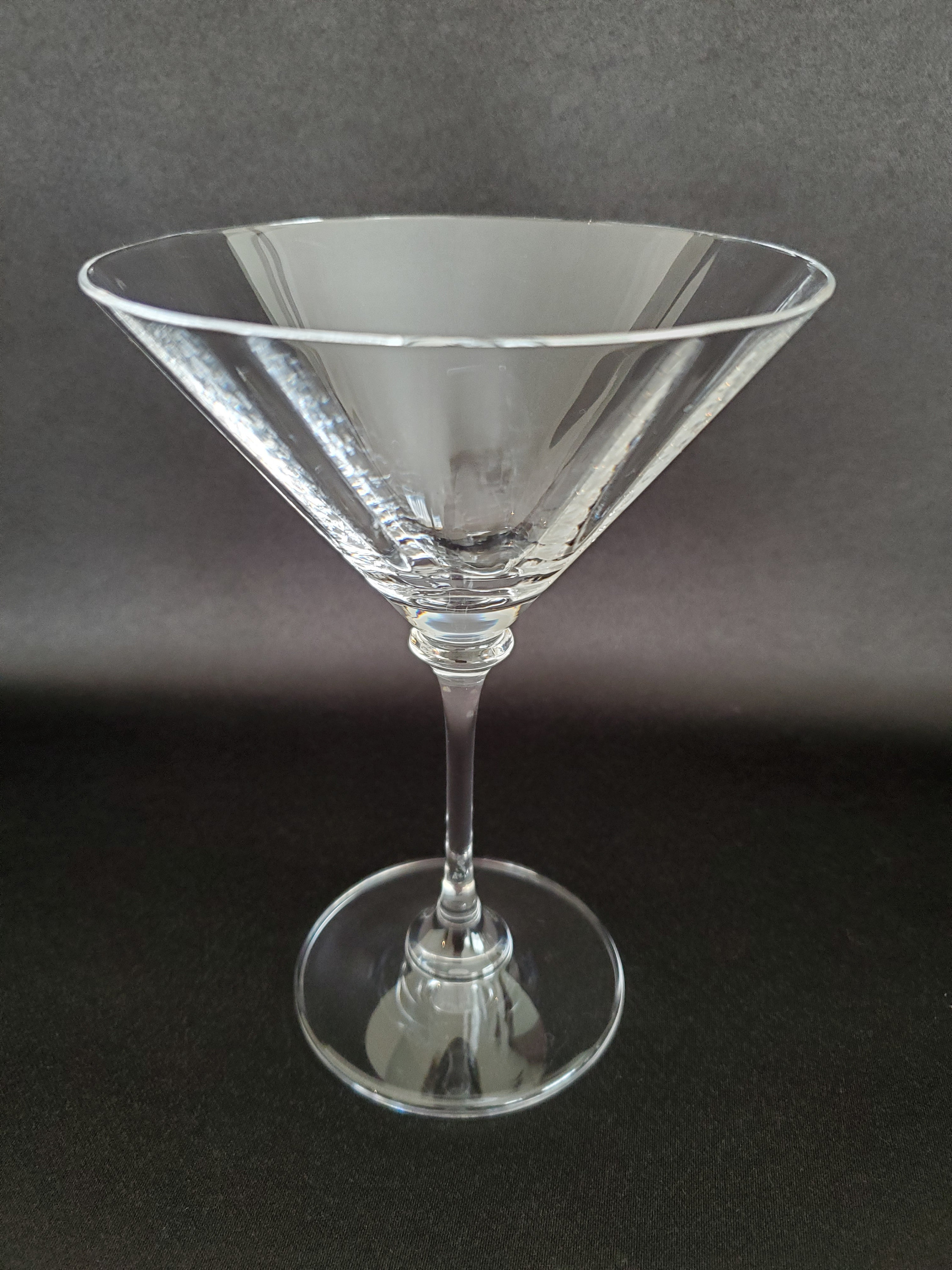 Contemporary Mikasa Crystal Stephanie Martini Glass