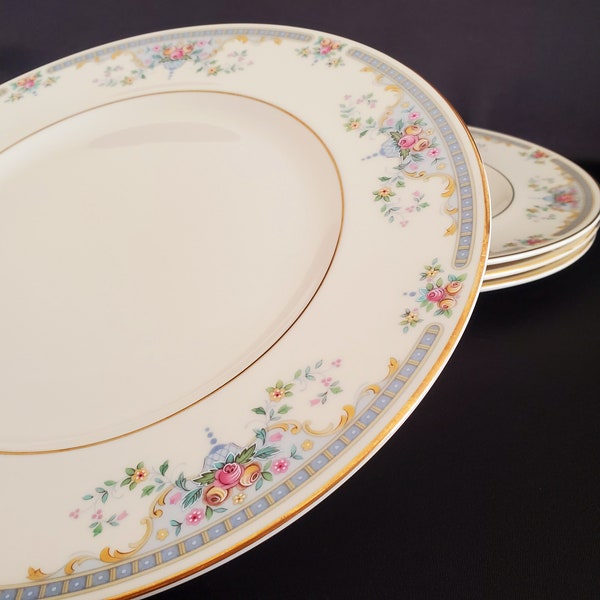 Set of 4/Juliet/Royal Doulton/Romance Collection/English Bone China/Plates/Dinner Plates, Set(s) of 4