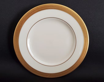 Set of 3/Lenox/Lowell/Presidential/Gold Band/Plates/Appetizer/Tidbit/Bread & Butter, Set of 3