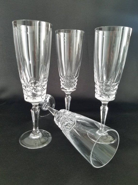 1900's French Champagne glasses (set of 4)