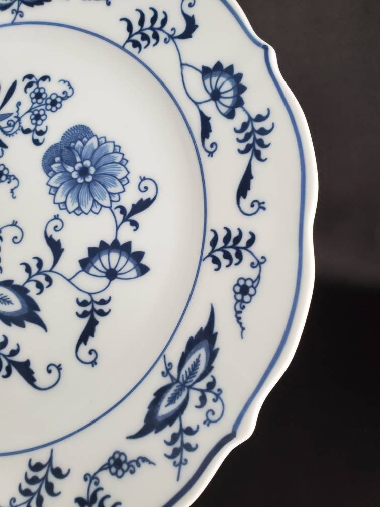 Blue Danube Japan Blue Onion: Salad Plates (set of 4) - Etsy