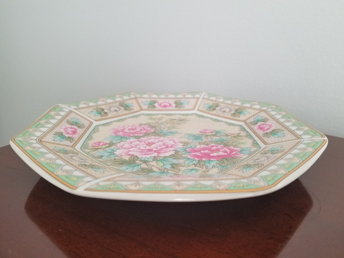 Vintage TOYO Japan Porcelain Plate/collectible Plate/home Etsy