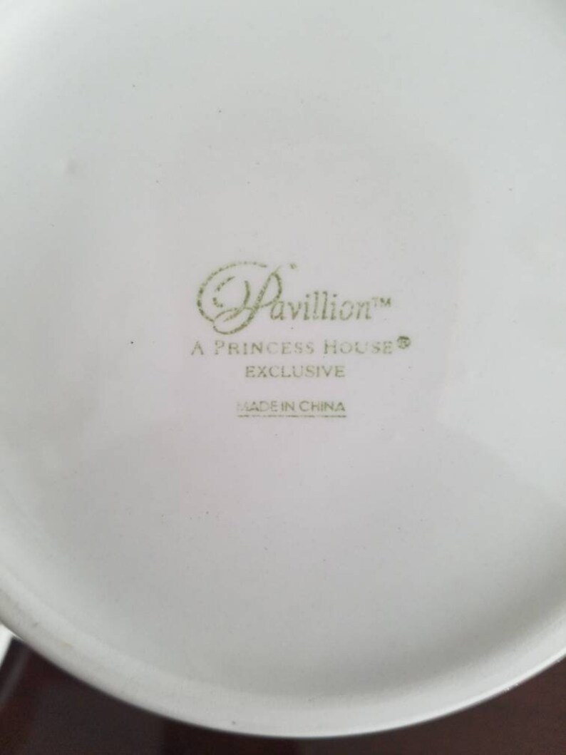 Discontinued Pavillion A Princess House Exclusive Individual Etsy