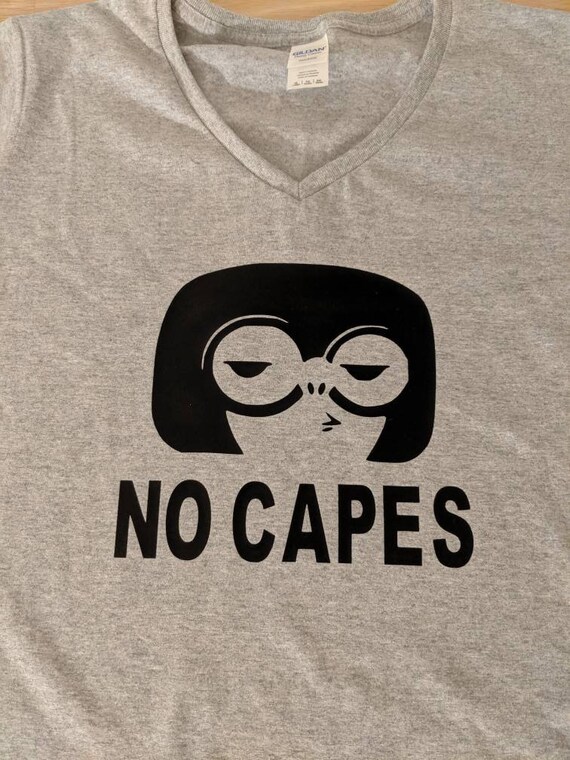 Edna Mode no Capes Shirt - Etsy