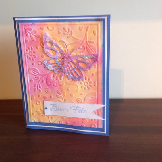 Carte De Fete Papillon Etsy Carte De Fete Papillon Etsy