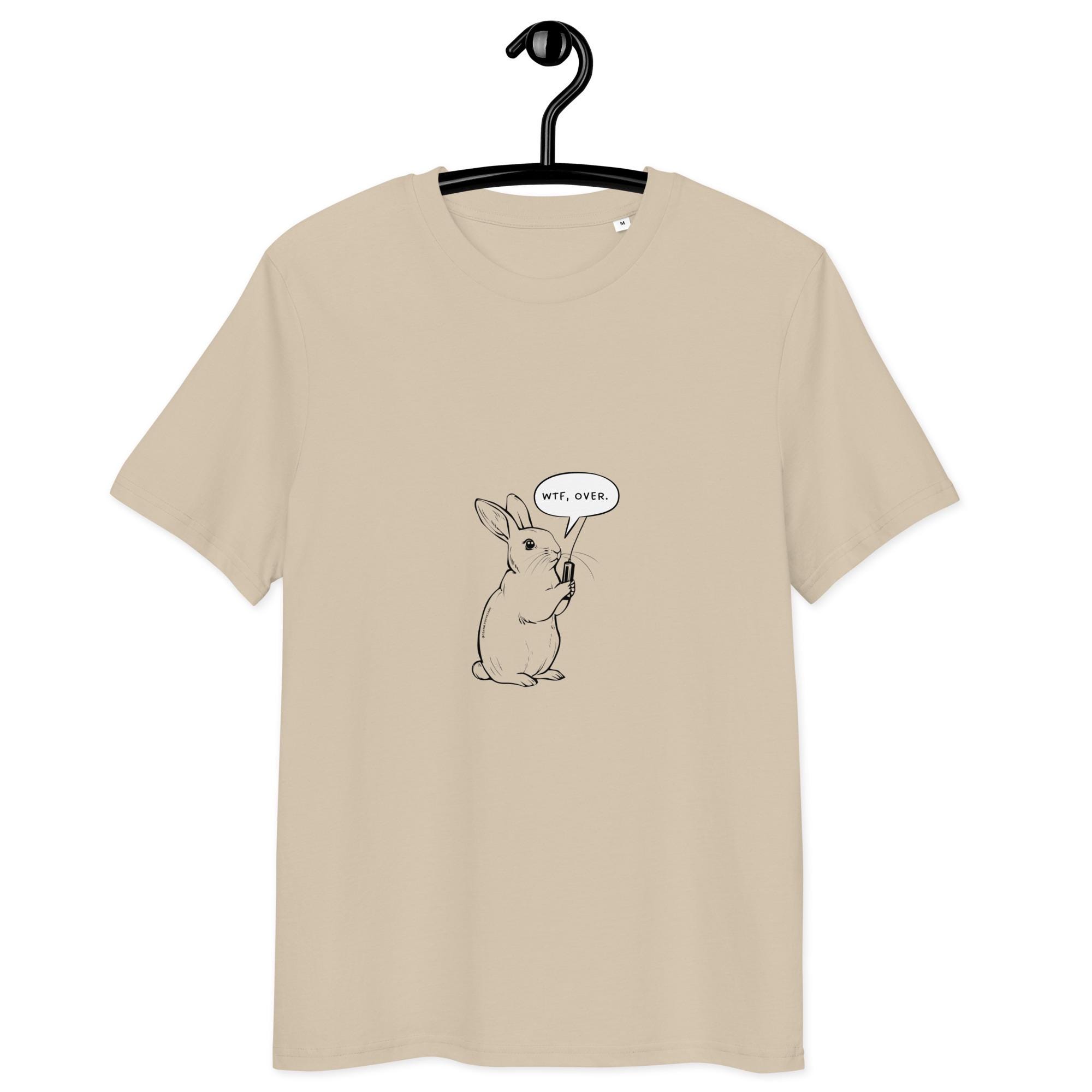 ☆KIRSH☆ Witty Bunny Waffen T-Shirt Pink NewJeans Unofficial Beard Bunny T-Shirt – Glitch Cupids