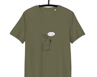 WTF, Over Unisex Organic Cotton T-shirt - up to 5x