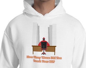 Funny Elf Hooded Sweatshirt - Great Christmas Party Shirt or Gift!