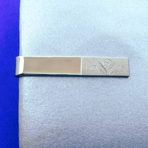 Petite Sterling SILVER TIE CLIP for young gentlemen vintage