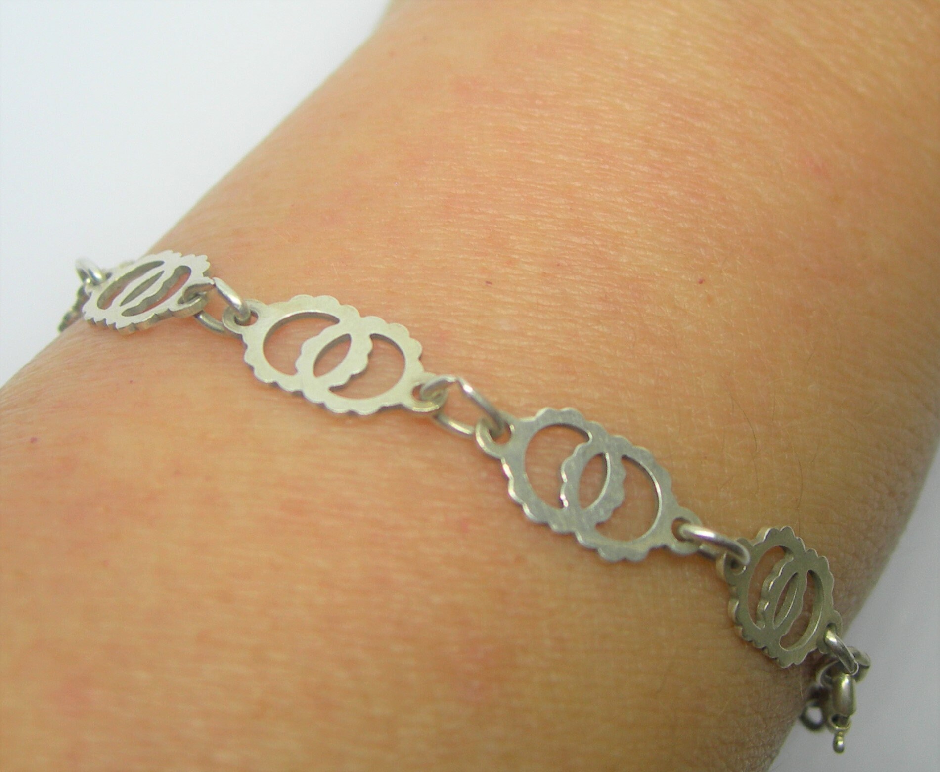 Sterling silver bracelet Etsy