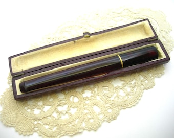 Amber Bakelite CIGARETTE HOLLDER ANTIQUE vintage
