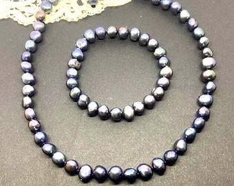 Vintage MIKIMOTO Pearl Necklace Sterling Silver Clasp Cultured