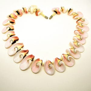 GENUINE ABALONE NECKLACE Beach jewellery