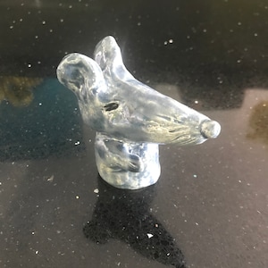 Ceramic rat sculpture - 2021 Year of the Rat chinese zodiac sign