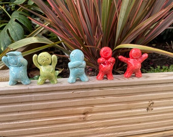 Ceramic mini jelly baby figures