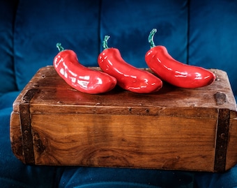 Ceramic chilli pepper