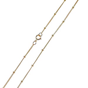 14K Gold Filled Satellite Chain- Individual chain price ranges from 7.30