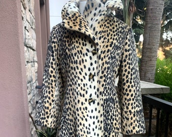 leopard coats vintage