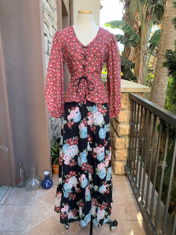 Vintage 1970’s Prairie Dress