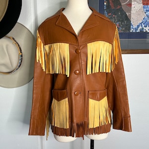 Vintage JoKay Fransen Lederjacke