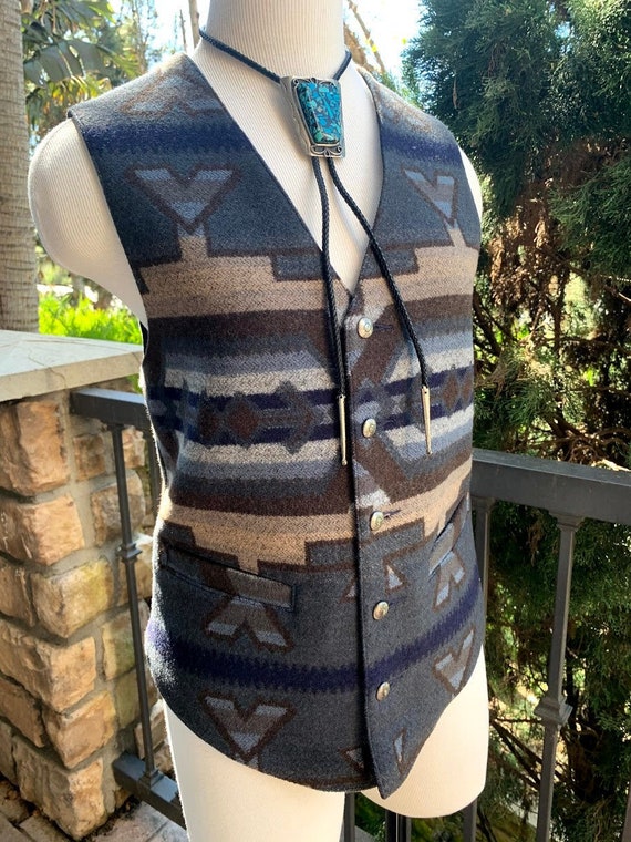 Vintage High Grade Western Wear Pendleton Vest