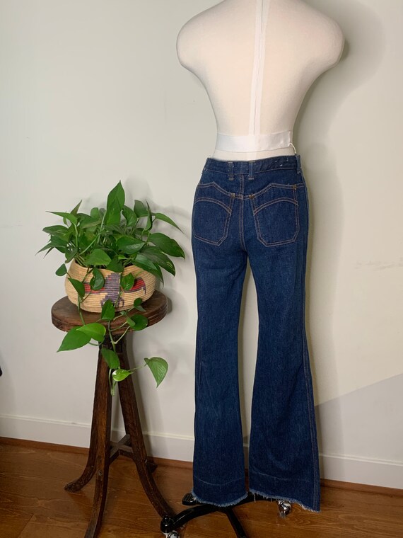 Vintage 70’s “Chemin De Fer” Jeans - image 3