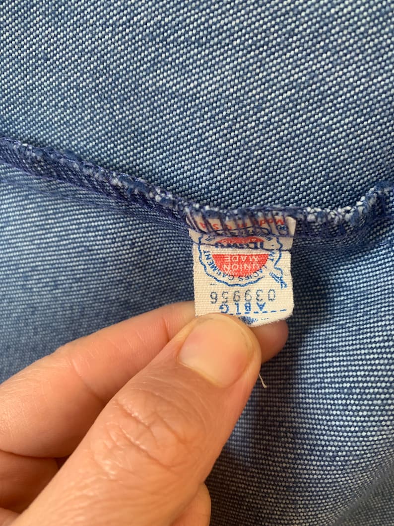 Vintage 70\u2019s Blue Jean Wrap Skirt