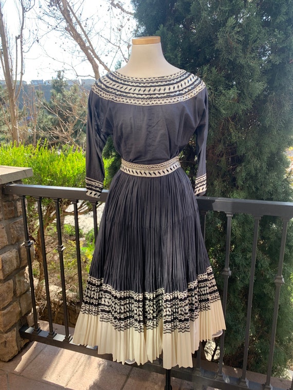 1950’s Vintage Patio Dress Set