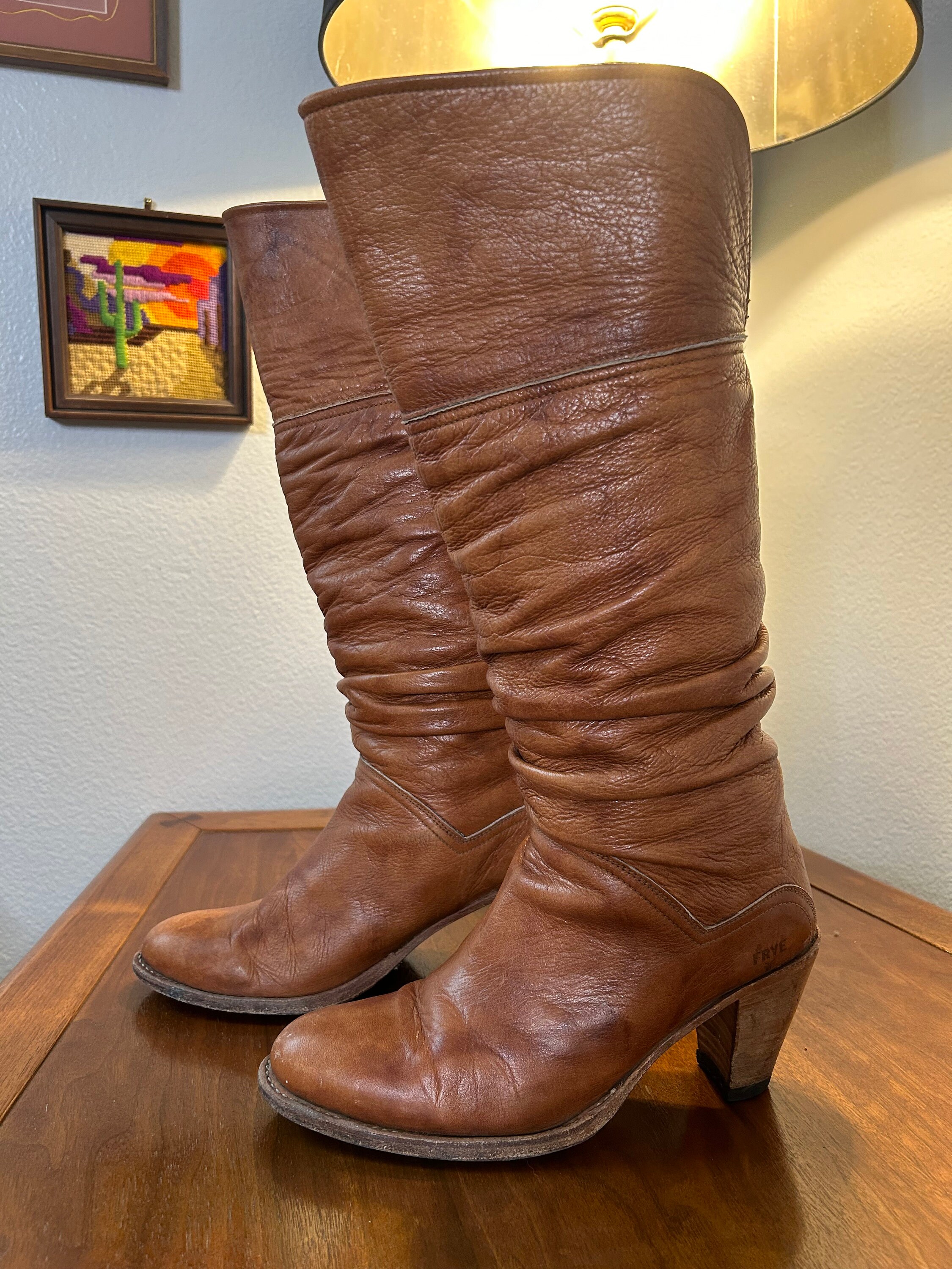 Frye kristen albumon harness over the knee boot