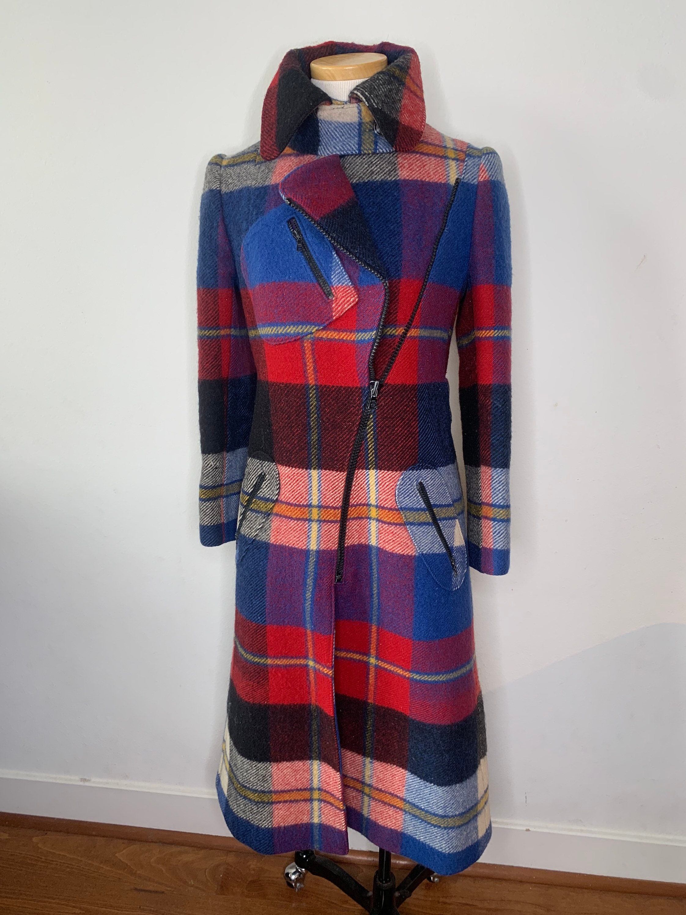 daniel hechter paris wool blend overcoat