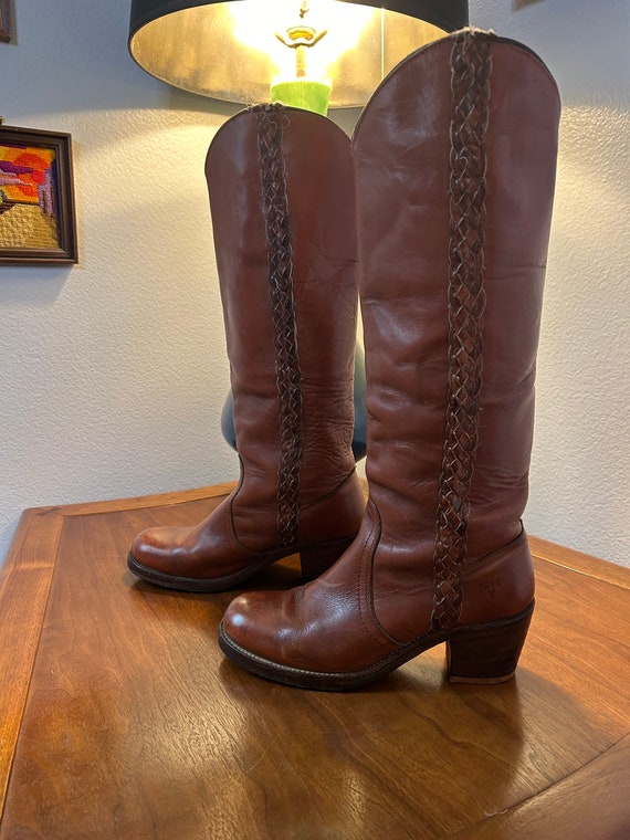 frye boots vintage