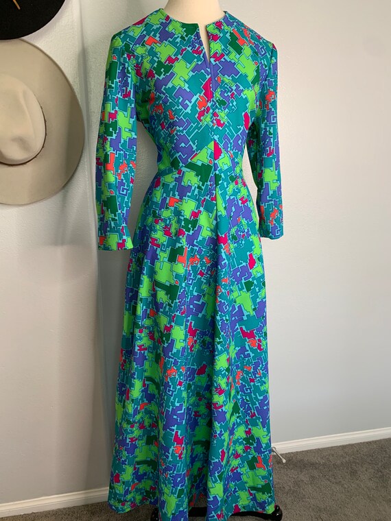 Vintage 60’s Maxi Dress - image 1